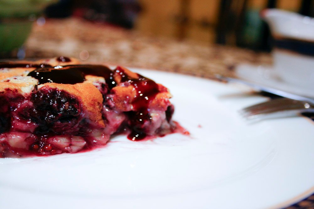 BÖĞÜRTLENLİ CLAFOUTIS