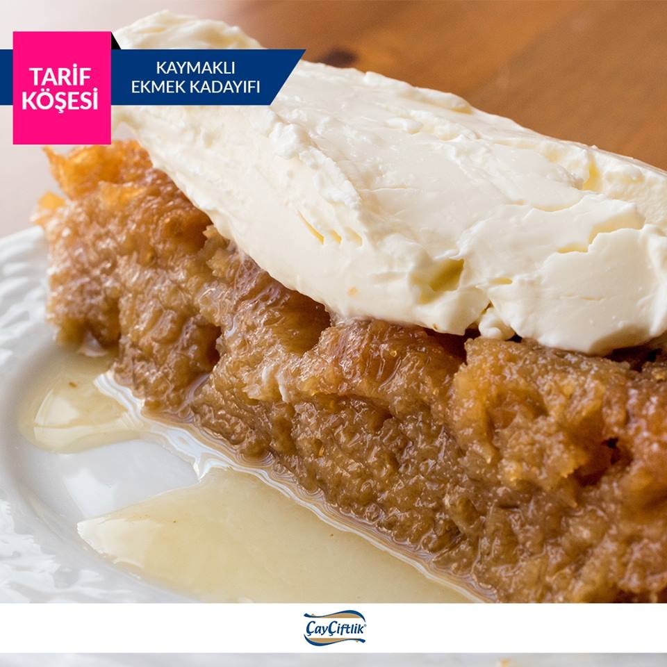 KAYMAKLI EKMEK KADAYIFI