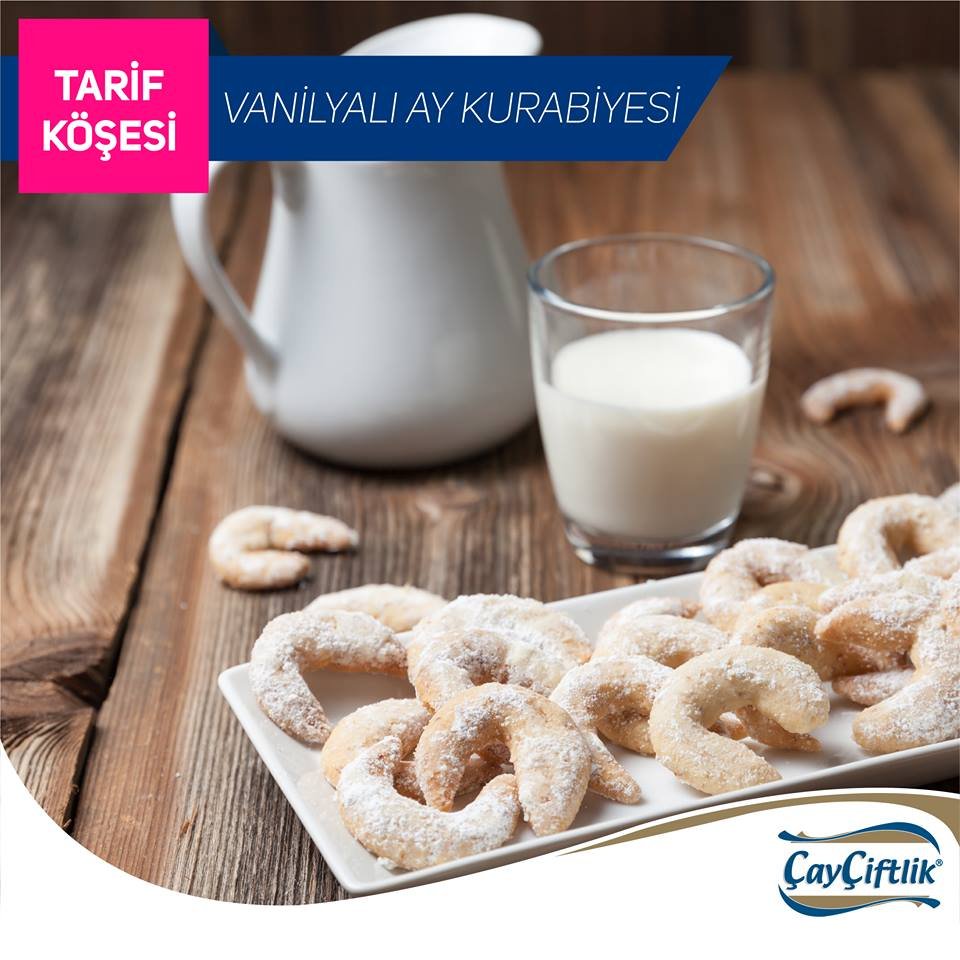 VANİLYALI AY KURABİYESİ